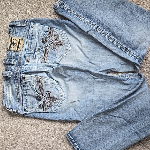 Men’s Rock Revival Pevey Slim Straight 31R  (32inseam) - Picture 4 of 4